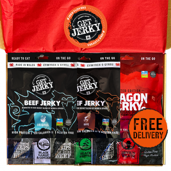 Beef Jerky Selection Christmas Gift Box Set 2