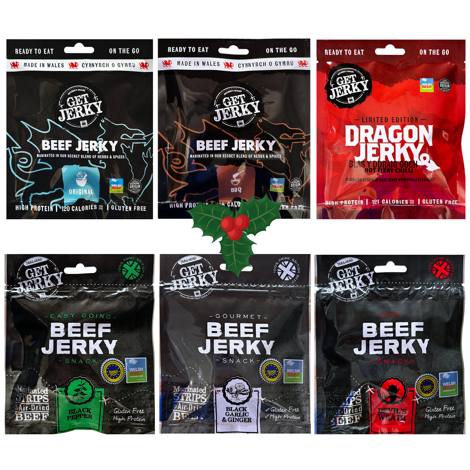 Beef Jerky Selection Christmas Gift Set
