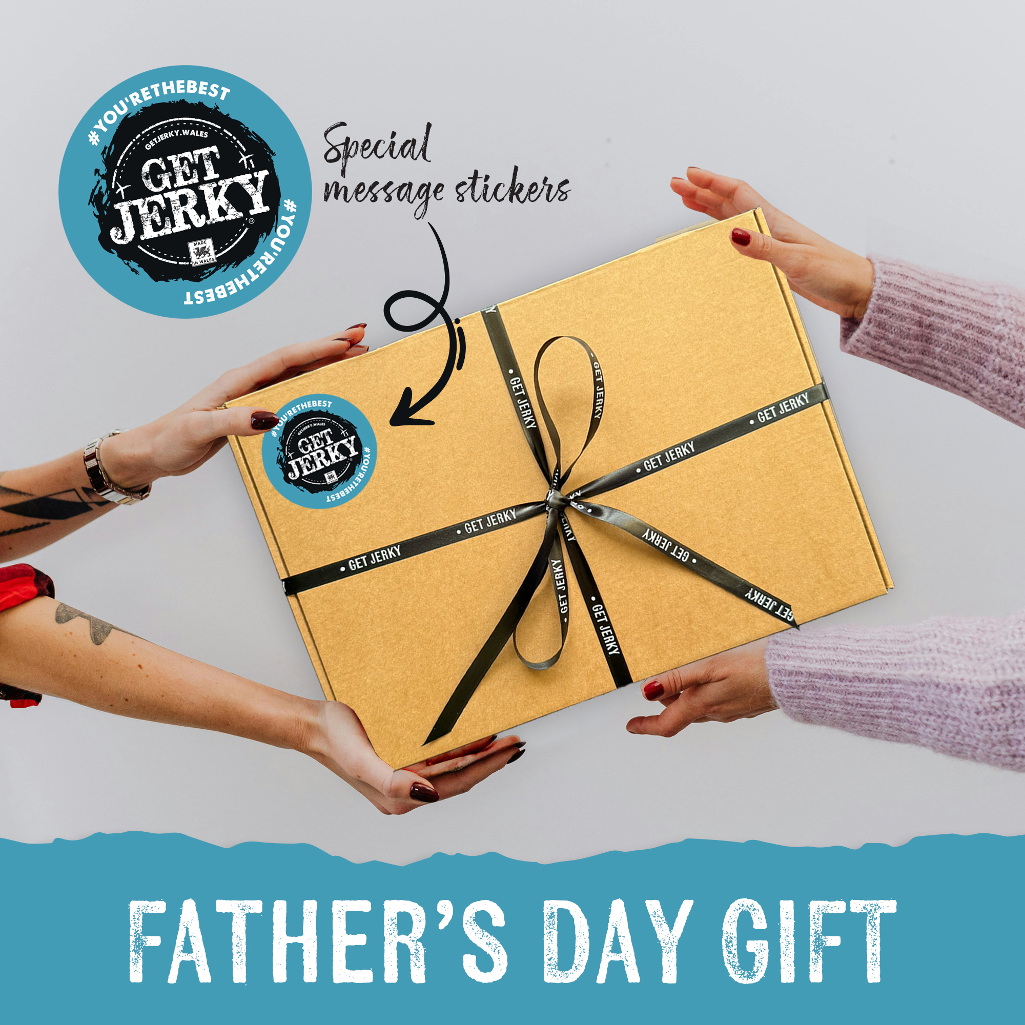 Fathers Day Gift Beef Jerky by Get Jerky
