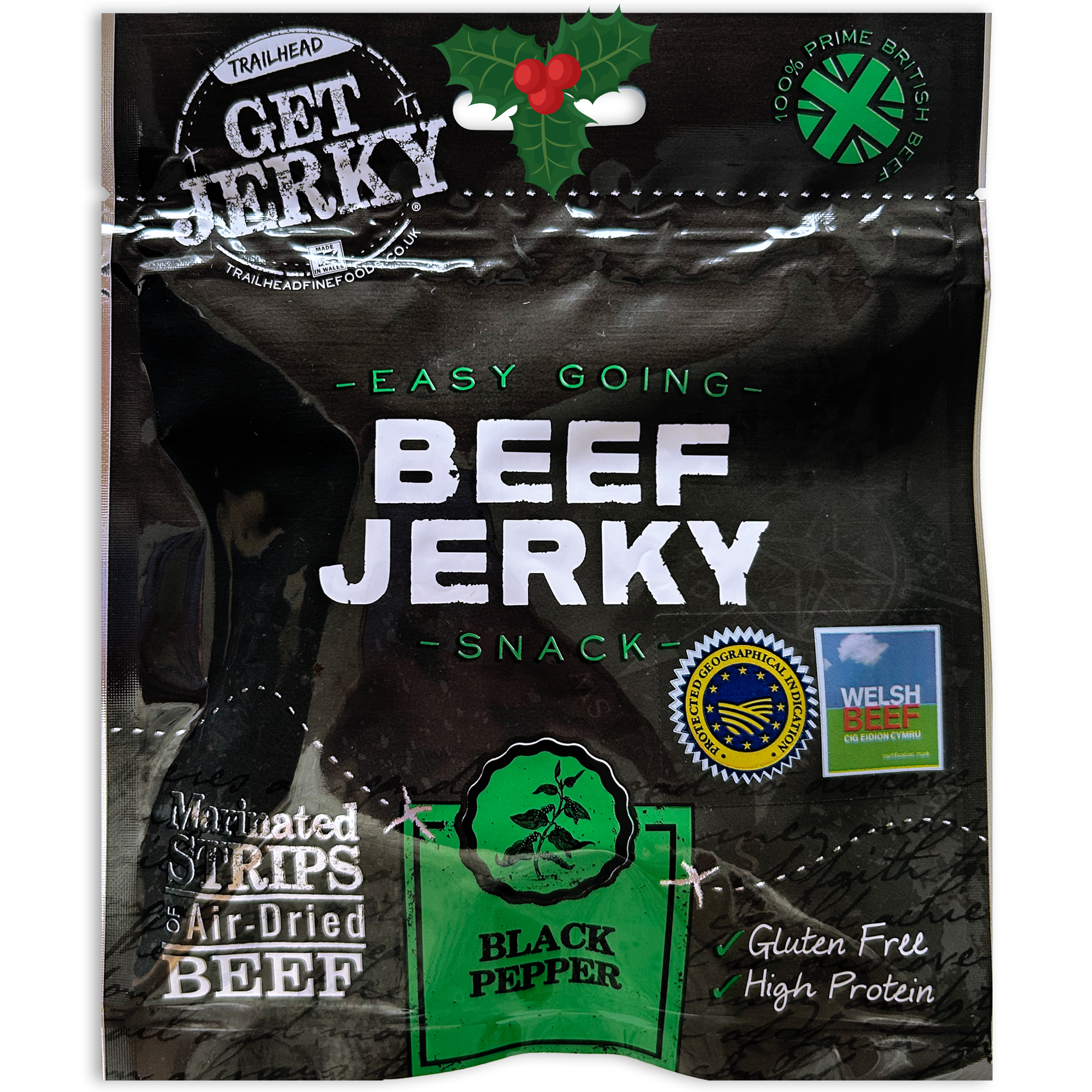Black Pepper Beef Jerky Christmas Gift