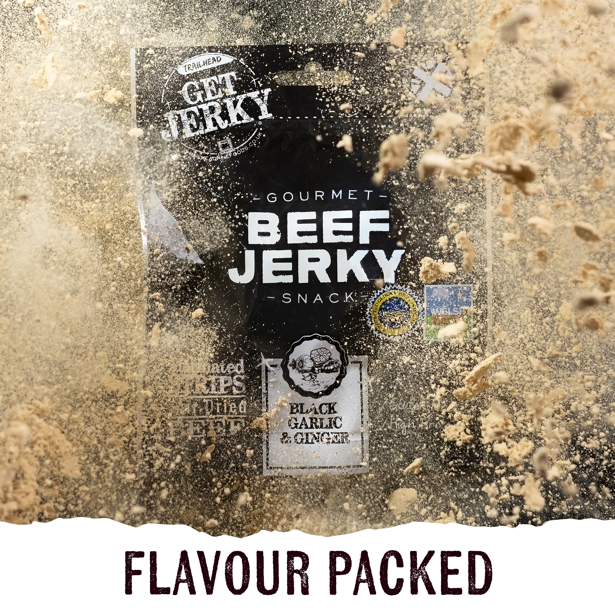 Garlic and Ginger Beef Jerky Flavour