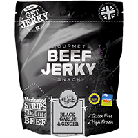 Black Garlic & Ginger Beef Jerky