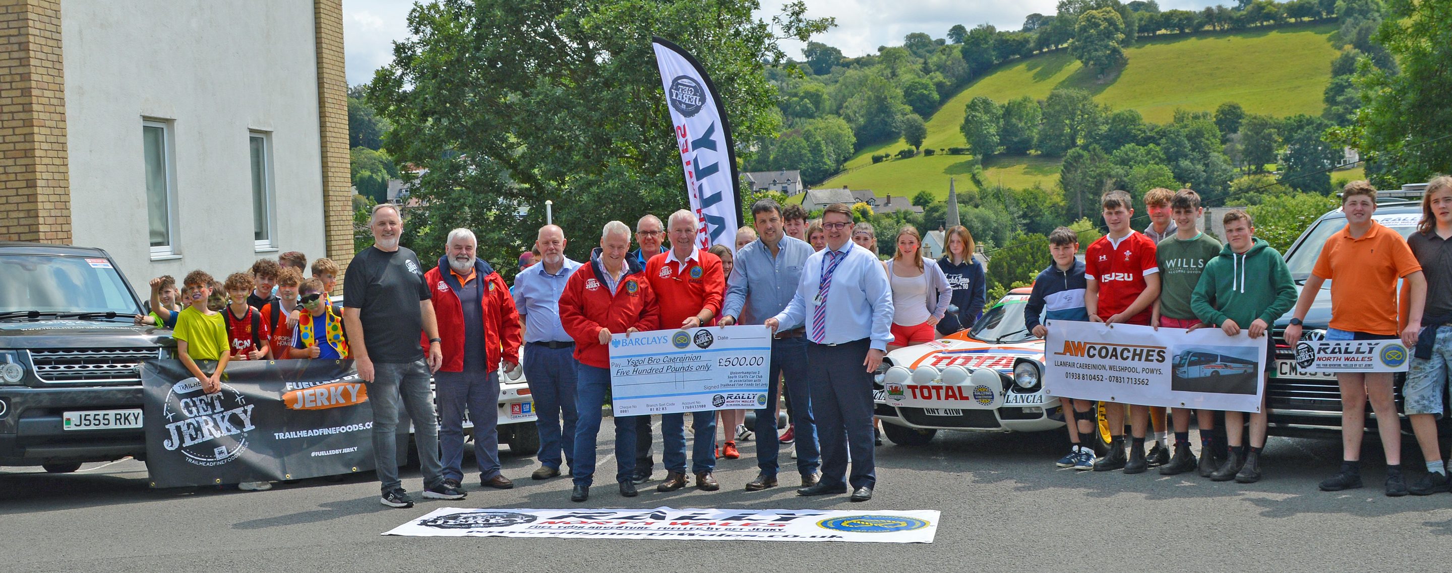 Executive chair with local school helping the environment