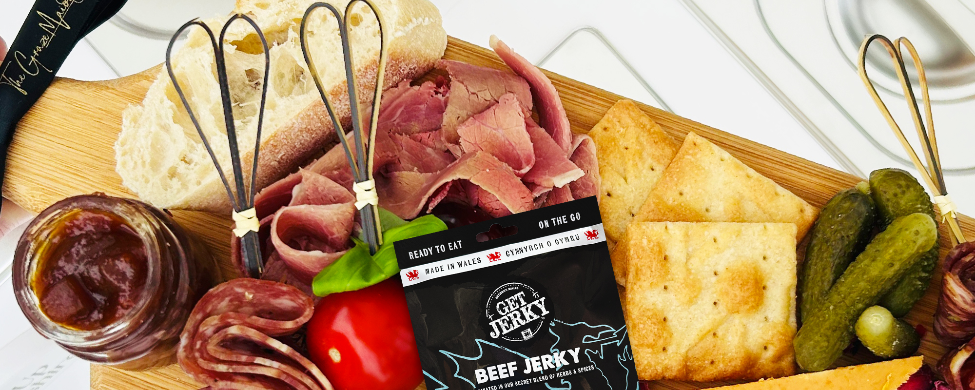 Welsh Salt Beef Jerky Board Banner 2