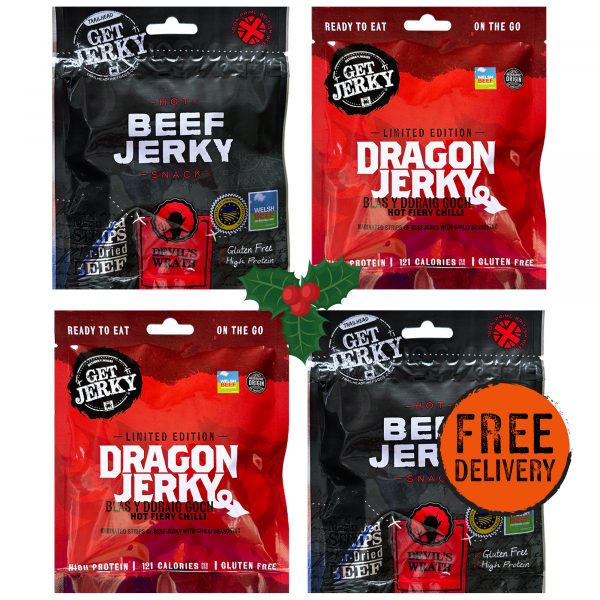Spicy Beef Jerky Christmas Gift