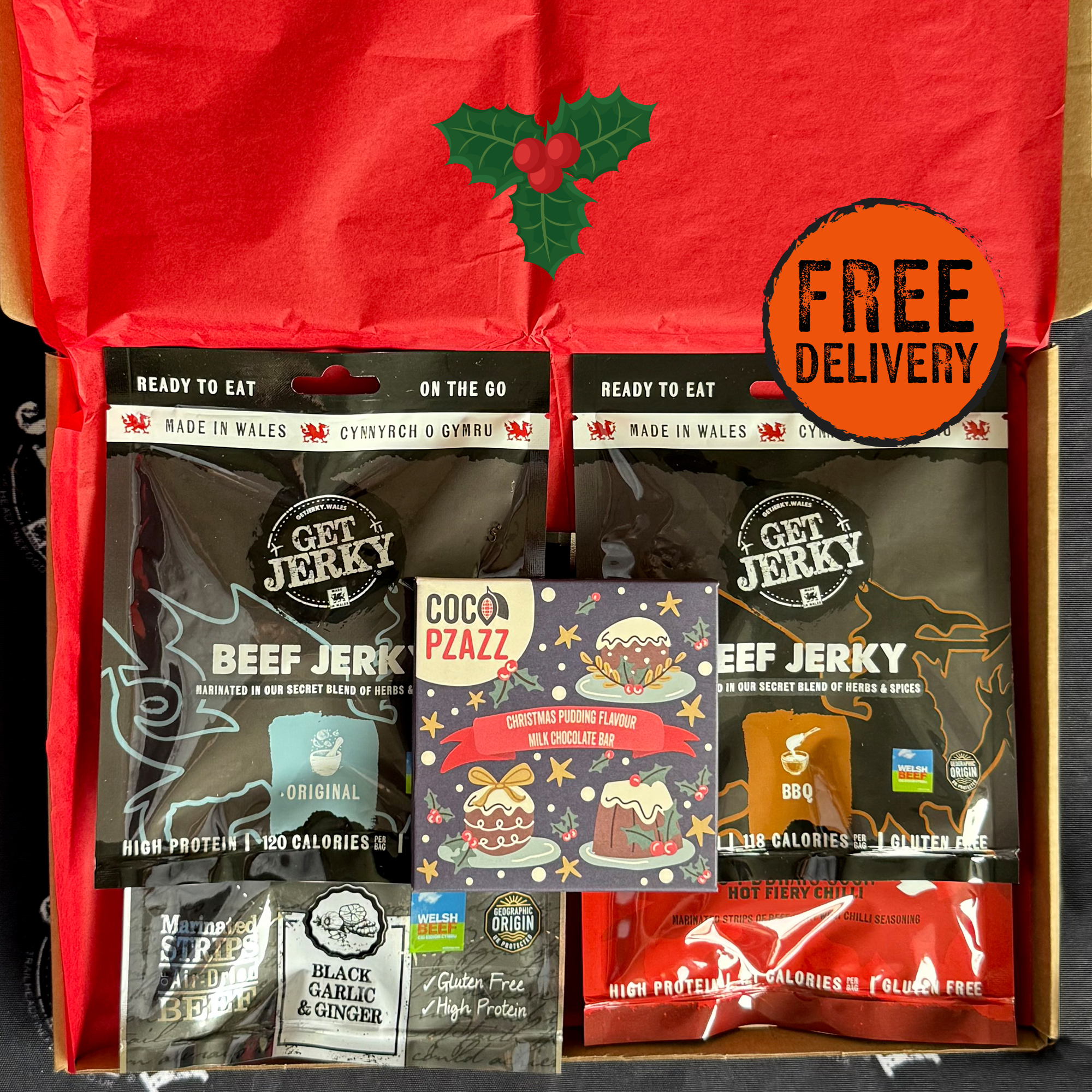 Beef Jerky Festive Favourites Gift Set FD
