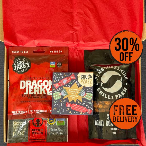Chilli & Chocolate Beef Jerky Valentines Gift Set, Sale