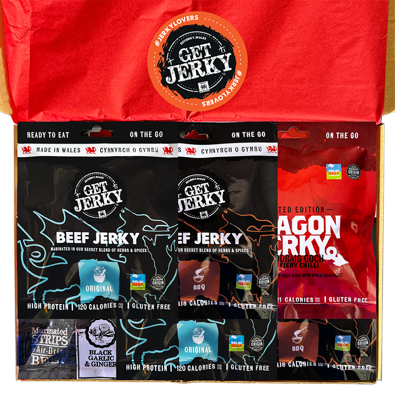 Beef Jerky Favourites Birthday Gift Box Set x6