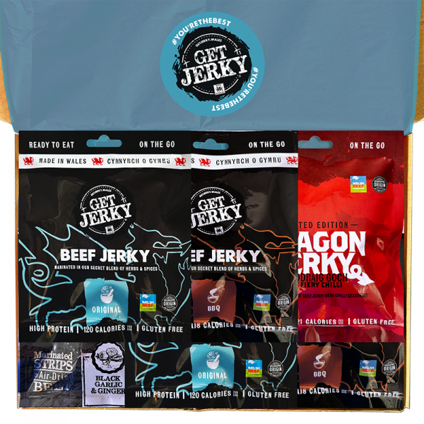 Fathers Day Favourites Beef Jerky Gift Set by Get Jerky