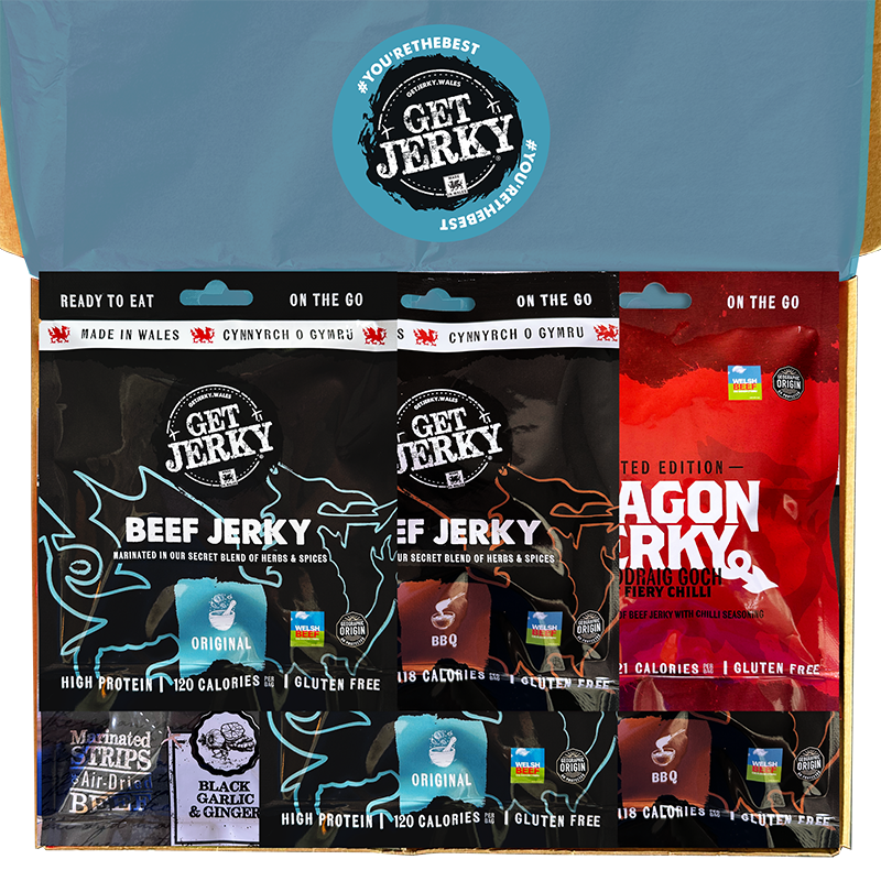 Fathers Day Favourites Beef Jerky Gift Set by Get Jerky
