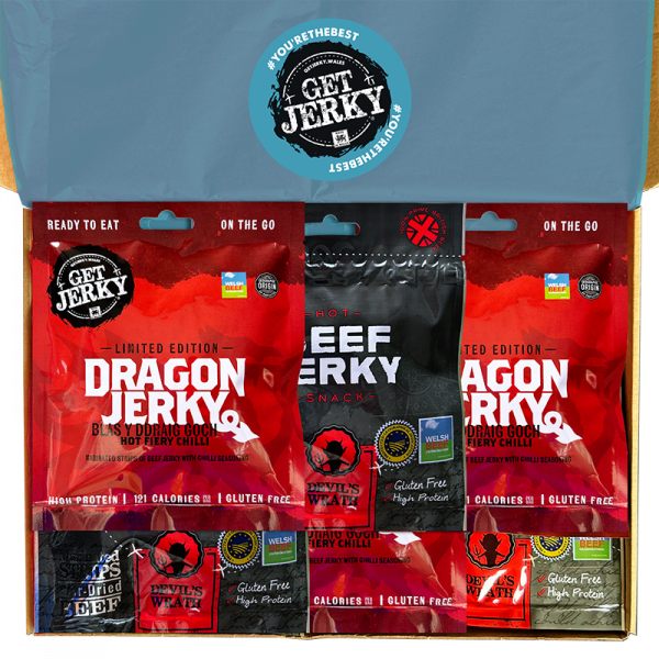 Fathers Day Spicy Beef Jerky Gift Set by Get Jerky