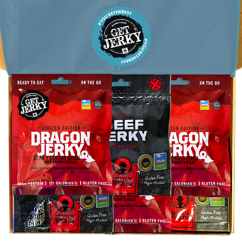 Fathers Day Spicy Beef Jerky Gift Set by Get Jerky