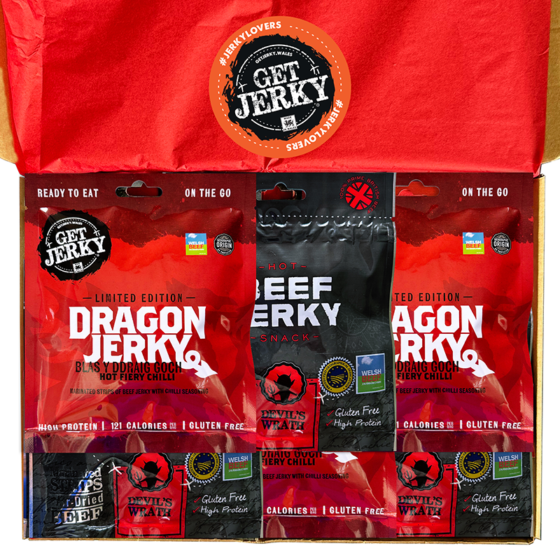 Spicy Beef Jerky Gift Set Get Jerky Chilli